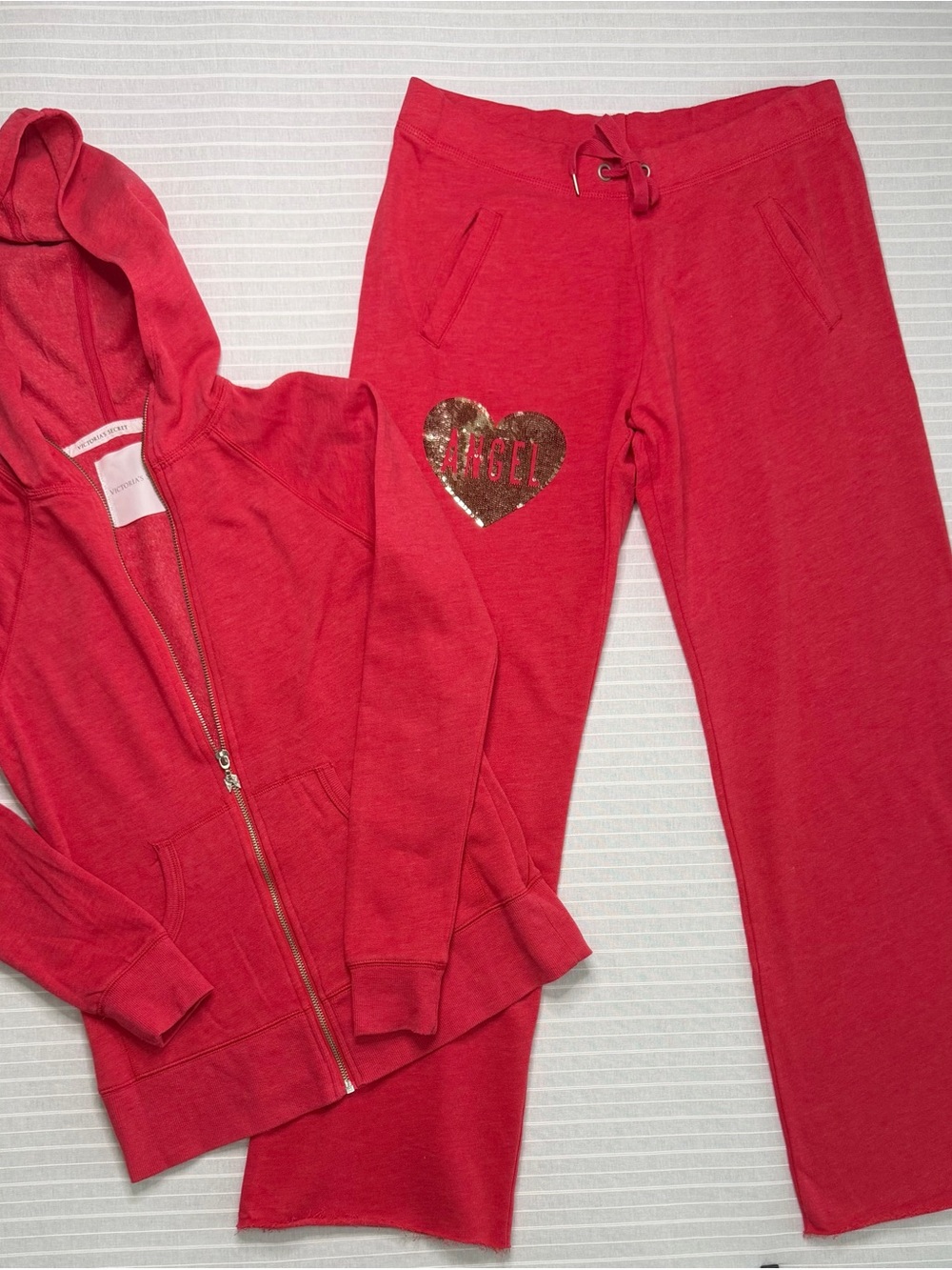 Victoria’s Secret ANGEL Sequin Wings Zip Hoodie – XS ❤️